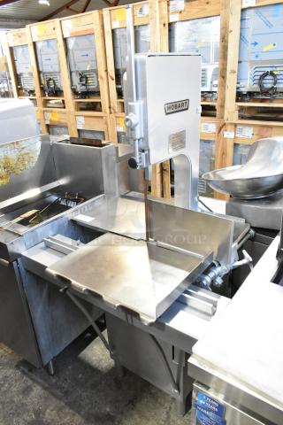 Hobart 5212 Metal Commercial Floor Style Meat Saw. 200-230 Volts, 3 Phase. - Item #1206804