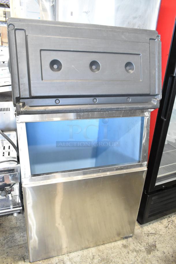 Hoshizaki KMD-410MAH ice head on bin, stainless steel, 115V, 1 phase, commercial use, excellent condition.