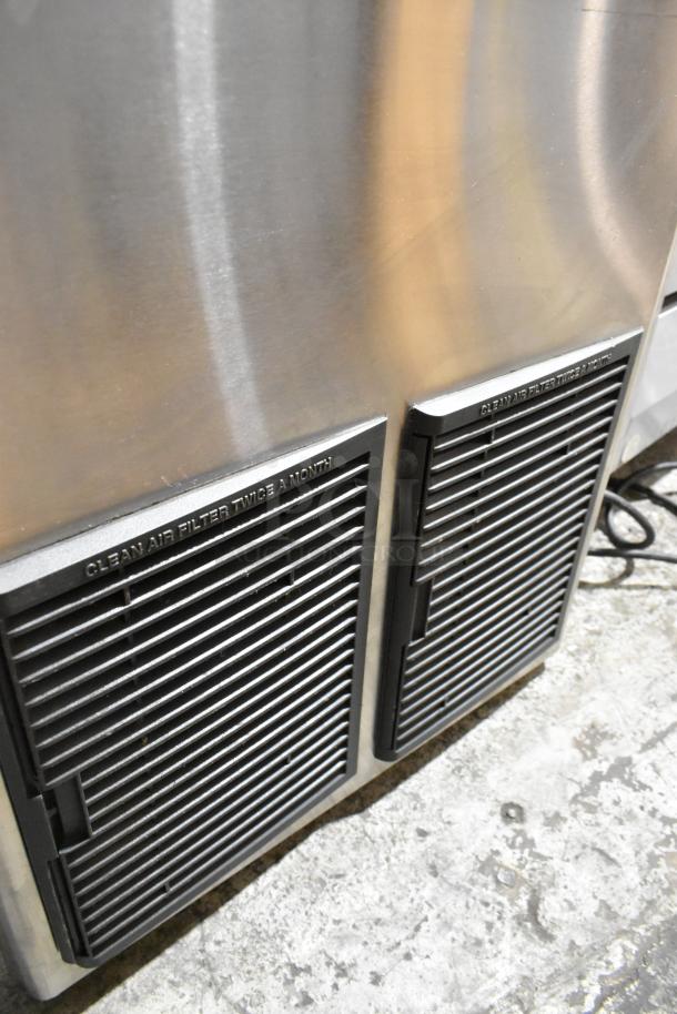Hoshizaki HD1002MAJO stainless steel ice machine head, 115V, 1 phase. Features: clean air filter panel.