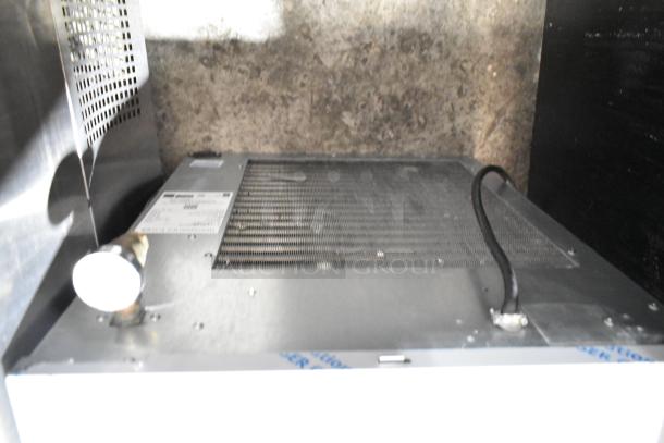 Hoshizaki HD1002MAJO stainless steel commercial ice machine head, 115 volts, 1 phase, with visible label and power cord.