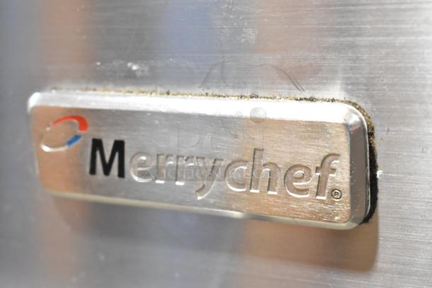 Merrychef eikon e4 stainless steel rapid cook oven, with brand logo visible. Electric, 208/240V, 1 phase.