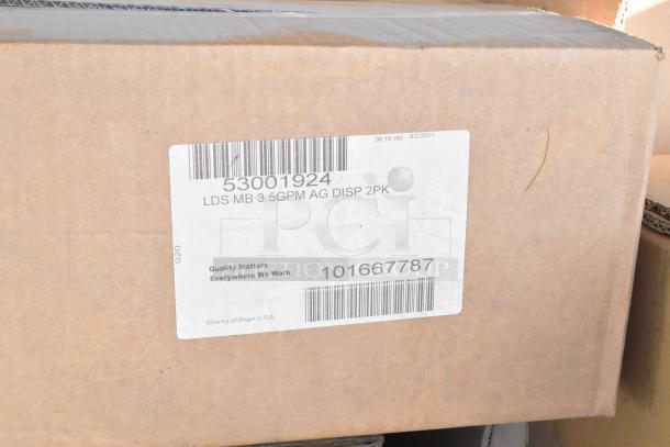 Cardboard box with label showing barcode, product code 53001924, and text "Quality Matters Everywhere We Work."
