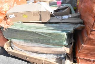 Stack of 25 new boxes includes CM-60 Check Minder and H&K JACK704 Wall Shelf. Boxes marked "Multiple Parts Inside."