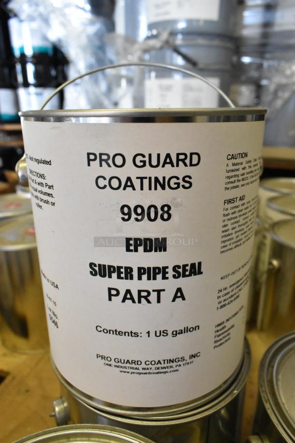 Pro Guard Coatings EPDM 9908 Super Pipe Seal Part A, 1-gallon can, 35 units, auction item.