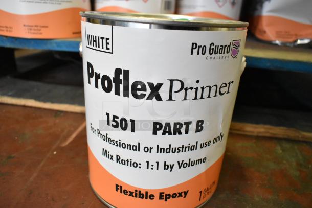 Pro Guard ProFlex Primer 1501 Part B, 1-gallon flexible epoxy for professional use, mix ratio 1:1 by volume.