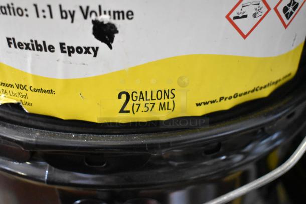 10 Pro Guard Chemicals, includes 2-gallon Proflex Primer Part B. Features flexible epoxy, 1:1 mix ratio.