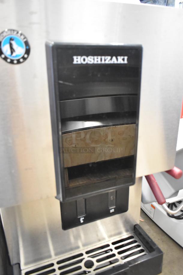 BRAND NEW Hoshizaki DCM-271BAH-OS stainless steel touchless countertop water and nugget ice dispenser, 10 lb storage.