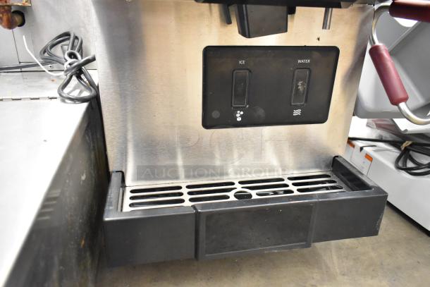 2025 Hoshizaki DCM-271BAH-OS stainless steel touchless ice and water dispenser, minor cosmetic flaws, new condition.