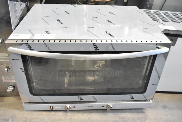 BRAND NEW KoolMore KM-CTCO-44 stainless steel full-size convection oven, scratch and dent, visible protective film.