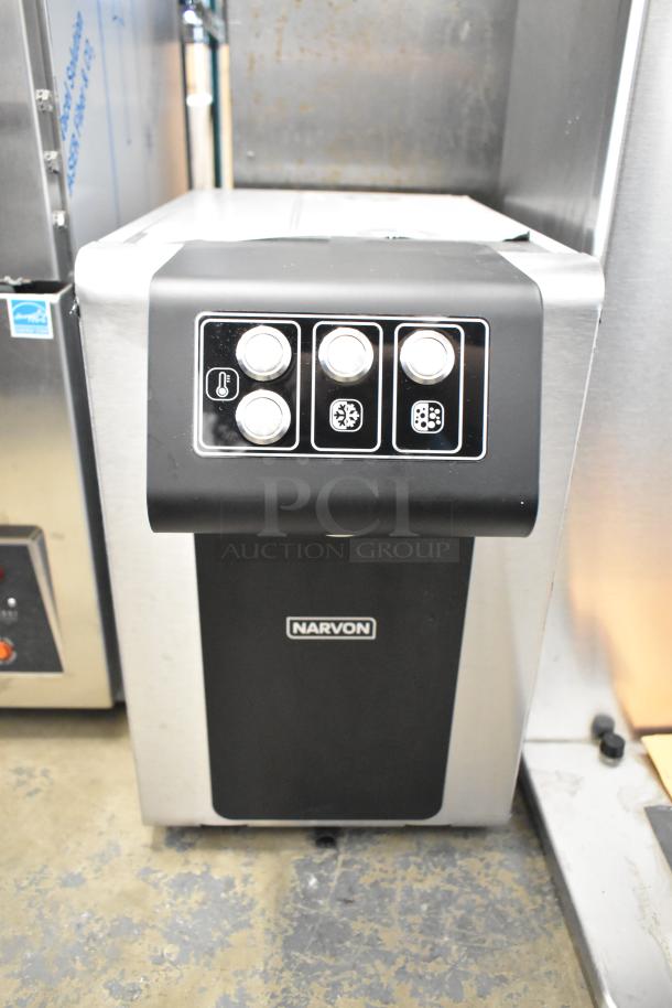 Brand new 2024 Narvon 23BCWD8HT 8 GPH countertop water dispenser with hot, chilled, ambient, sparkling options, 120V, 1 phase.