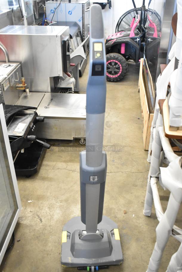 Brand new 2021 Karcher BR 30/1 C BP cordless floor scrubber, 12" width, lithium-ion battery, charger included.