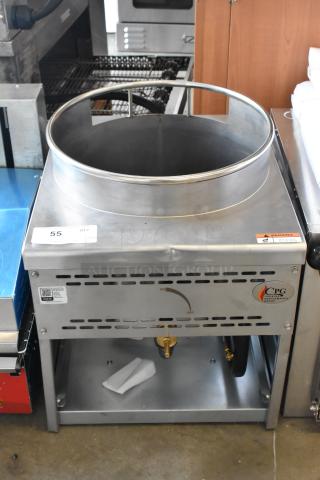 BRAND NEW Cooking Performance Group WOKR16L Liquid Propane Wok Range, 16" Ring, 125,000 BTU, scratch and dent condition.
