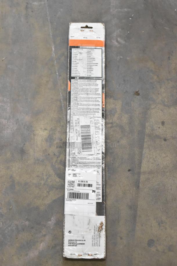 BRAND NEW SCRATCH AND DENT! Stihl Light 04 PD-01 Unit in original packaging with detailed labels and light wear.