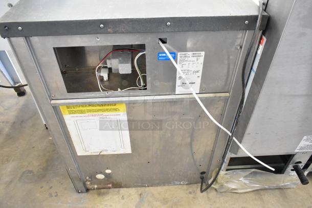 Scotsman Prodigy CU1526SA-1A ice machine, stainless steel, undercounter, self-contained, 115V, 1 Phase, used condition.