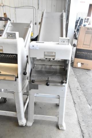Oliver 797 Metal Commercial Floor Style Bread Loaf Slicer. 115 Volts, 1 Phase. - Item #1209192