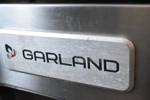 Garland Master 200 MCO-GS-10S stainless steel convection oven label; commercial, gas-powered, full size.