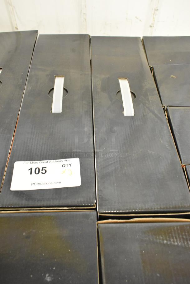 Boxes of AvaMix 928IBHDW10 heavy-duty immersion blenders with 10" whisk visible, labeled "105" and "QTY x2."