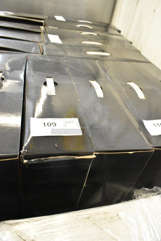 Boxes of 2 brand new AvaMix 928IBHDW10 immersion blenders, 10" whisk, 1 1/4 hp, scratch and dent. Auction tag marked "109."