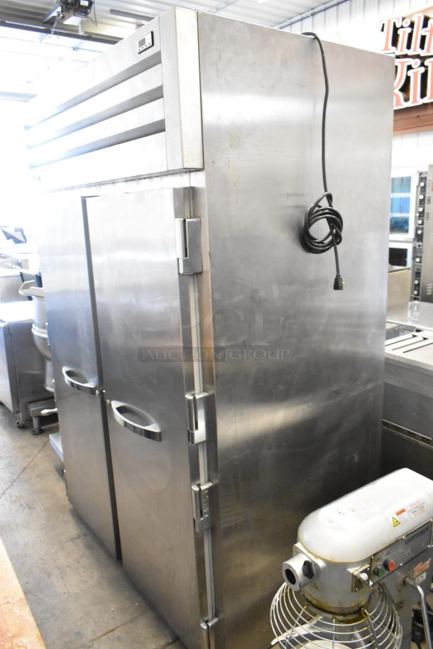 2018 True STA2F-2S stainless steel commercial 2-door reach-in freezer, 115 volts, 1 phase, used condition.