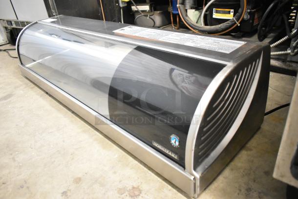 Hoshizaki HNC-120BA-R-SLH stainless steel countertop sushi display case, 115V, 1 phase, excellent condition.
