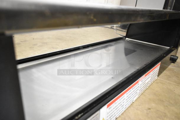 Hoshizaki HNC-120BA-R-SLH stainless steel countertop sushi display case. 115V, commercial grade, excellent condition.