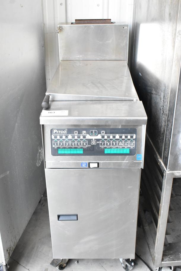 2019 Pitco Frialator SRTG rethermalizer, stainless steel, 55,000 BTU, natural gas, commercial casters, excellent condition.