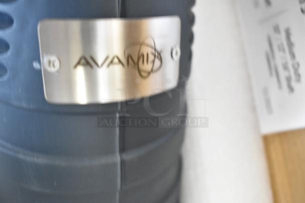AvaMix 928IBHD18 immersion blender, 18" heavy-duty, variable speed, 1 1/4 hp, scratch and dent, brand new with logo plate.