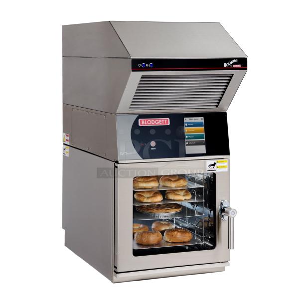 Blodgett BLCT-6E-H Ventless Combi-Oven with Hoodini™ System, ideal for restaurants, stainless steel, touchscreen controls.