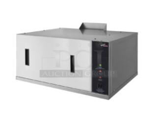 Blodgett Hoodini VLH ventless kitchen hood system, sleek stainless design, control panel, includes bonus stainless stand.