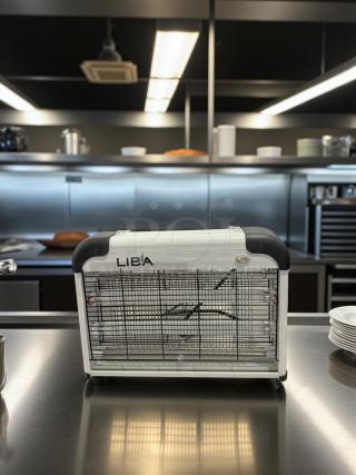 LIBA Electric Indoor Insect Killer, 2800V grid, excellent condition, fully tested. Brand name visible on the unit.