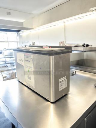 Server Products CW-T Heated Soaker, Model 87760, in excellent condition on stainless steel surface, fully tested and working.