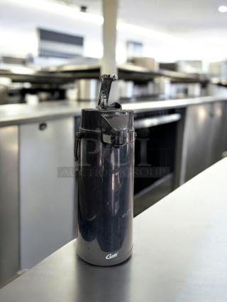 Excellent Condition – Black Plastic Airpot Coffee Dispenser – 2.5L – Fully Tested & Working! - Item #1205805