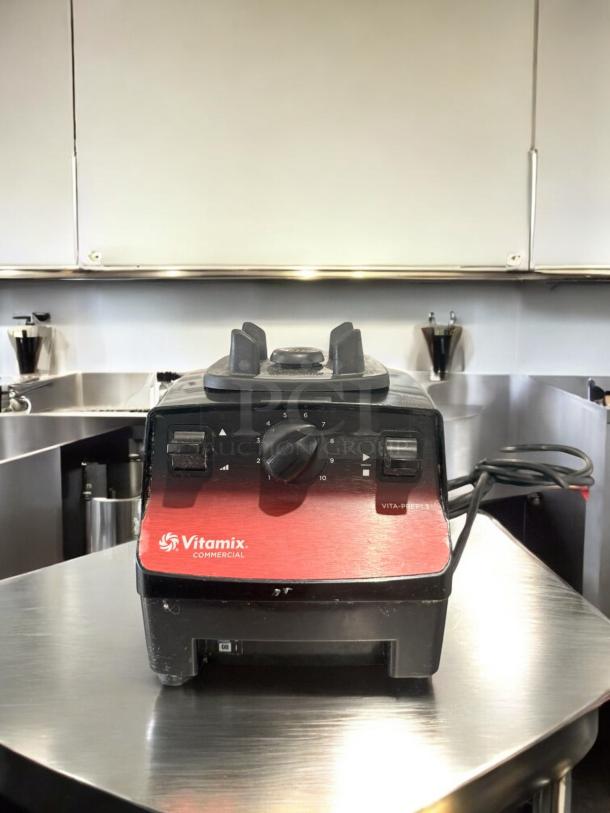 Vitamix Vita-Prep 3 commercial blender base, model VM0101D, 120V, in excellent condition, fully tested.