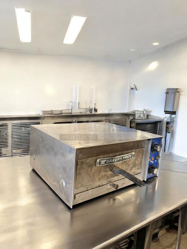 Bakers Pride PX14 countertop pizza oven in excellent condition, stainless steel, 120V, fully tested and working.