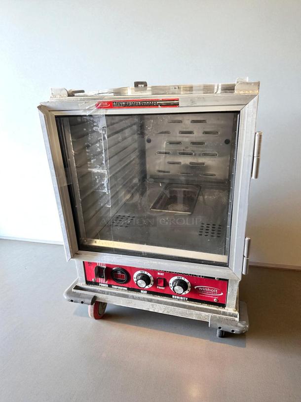 Winholt Heater Proofer NHPL-1810/HH-CA/LC, excellent condition, stainless steel, fully tested, visible control dials.