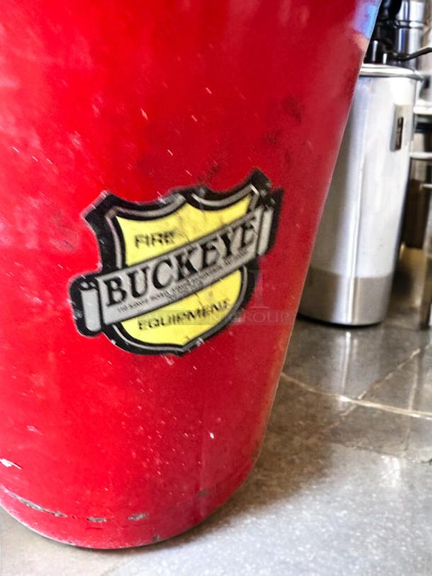 Buckeye 20S HI SA ABC fire extinguisher, 20 lb dry chemical, red with Buckeye logo, UL/ULC listed, fully tested, outstanding condition.