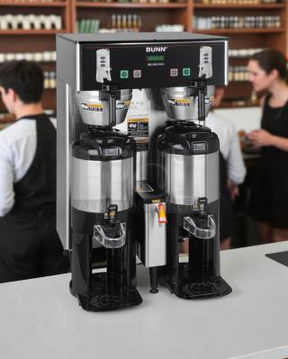 Excellent Condition – Bunn Dual Coffee Brewer with Airpots – Fully Tested & Operational! - Item #1205926