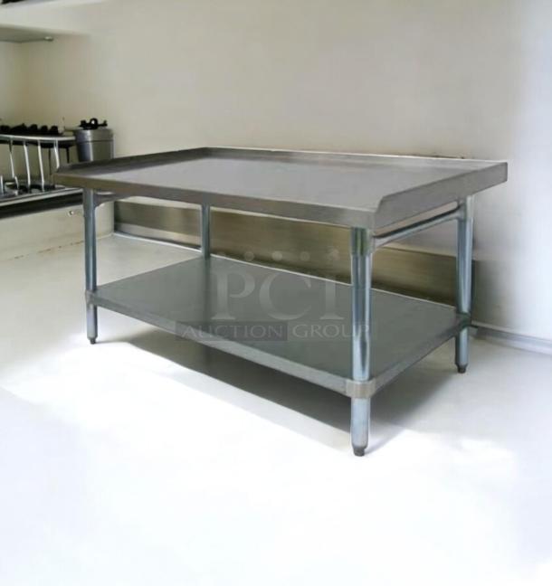 GSW Stainless Steel Work Table, Model ES-S3024, 30" x 24", with undershelf, excellent condition.