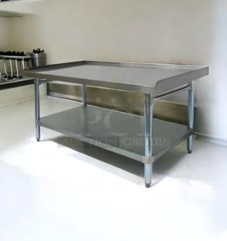 GSW Stainless Steel Work Table, Model ES-S3024, 30" x 24", with undershelf, excellent condition.