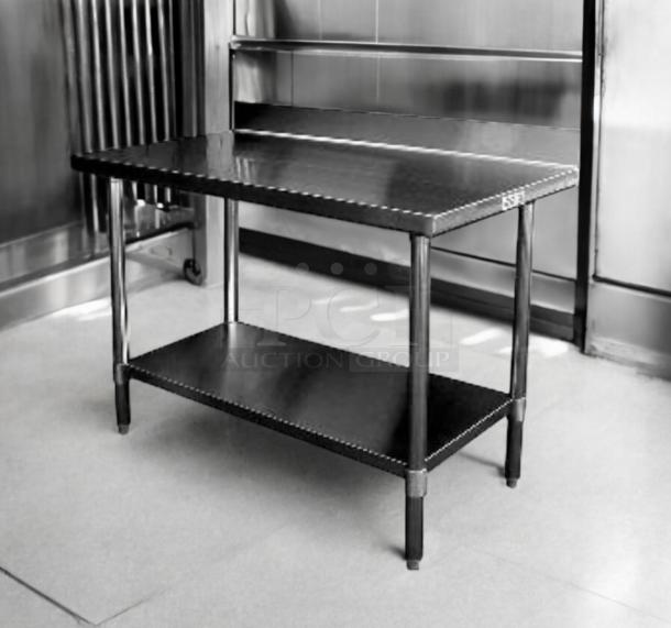 GSW Heavy Duty Stainless Steel Soiled Dishtable, 30"x60", NSF Certified, excellent condition, model WT-PB3036 Series.