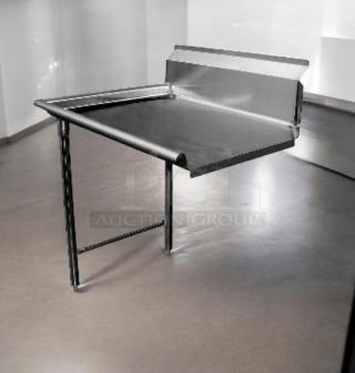 GSW Stainless Steel Clean Dish Table, Model DT48C-L, 30"x30", NSF/ETL Certified, excellent condition.