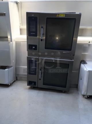 Alto-Shaam CT PROformance stacked electric combi ovens in excellent condition, fully tested and operational.