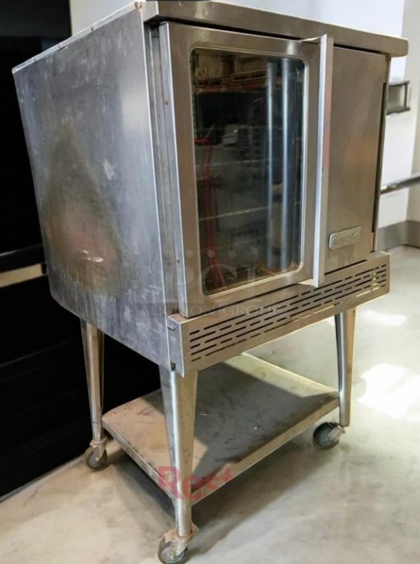 Blodgett double-deck convection oven, excellent condition, stainless steel, model for commercial use, fully tested, operational.