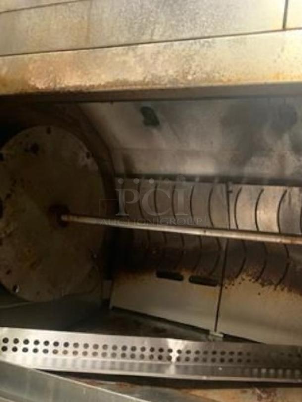Hardt Inferno 4500 gas rotisserie oven, excellent condition, 40 chicken capacity, fully tested and working.
