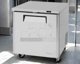 Turbo Air MUF-28-N under-counter freezer, 1 solid door, excellent condition, 115V, fully tested and working.