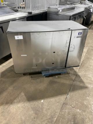 Manitowoc Commercial Stainless Steel Electric Powered Air-Cooled Ice Making Machine Head! Model: SY1804A SN: 110985093! 208-230V 1 Phase! - Item #1207514