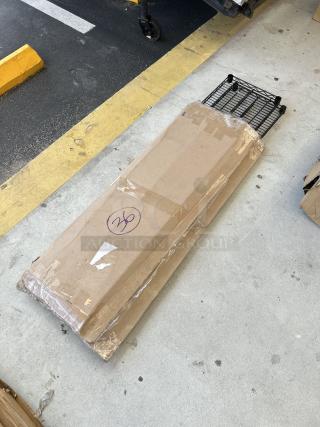 Brand new Metro 1442NC Super Erecta Chrome Wire Shelf, 14"x42", scratch and dent condition, partially unpacked.