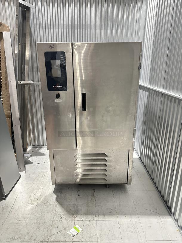 USED Alto-Shaam QC3-40 Rapid Chill Refrigerator/Freezer, stainless steel, serial W1152874-1, visible wear, 115/208-230V, 1PH, 60HZ.
