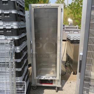 One WORKING Cozoc Heated Holding/Proofing Cabinet On Casters. Model# HPC7101. 120 Volt. 23X31X67. $3520.00 - Item #1207575