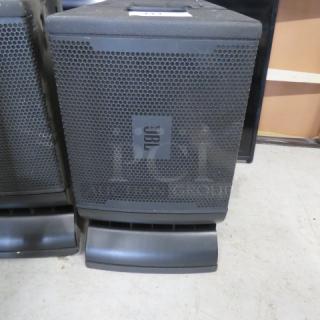 JBL VRX900 Speaker, black casing, mesh grille, good condition. Visible JBL logo. Suitable for professional audio use.